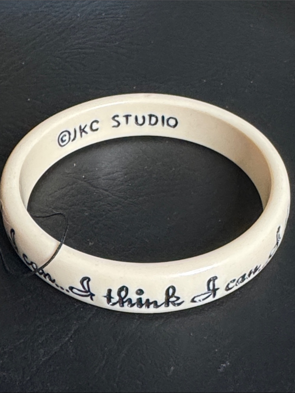 JKC Studio “I think I can..” Bangle - Picture 4 of 12